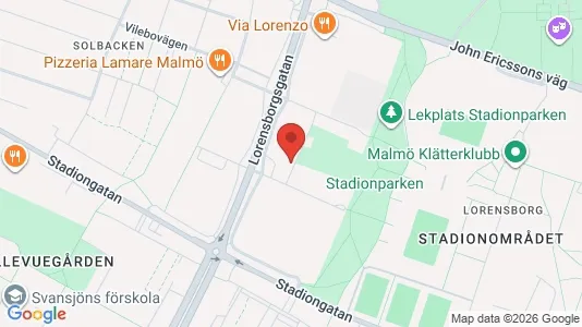 Apartments for rent i Malmö City - kort over placeringen