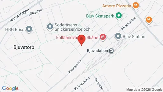Apartments for rent i Bjuv - kort over placeringen
