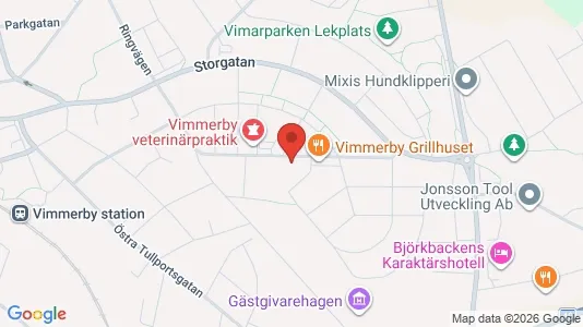 Apartments for rent i Vimmerby - kort over placeringen