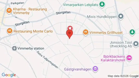 Apartments for rent i Vimmerby - kort over placeringen