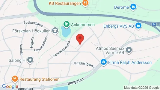 Apartments for rent i Örkelljunga - kort over placeringen