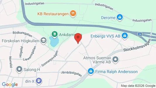 Apartments for rent i Örkelljunga - kort over placeringen
