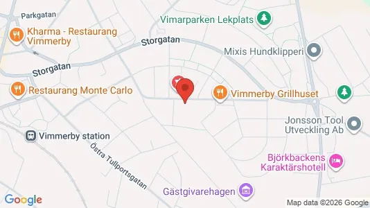 Apartments for rent i Vimmerby - kort over placeringen