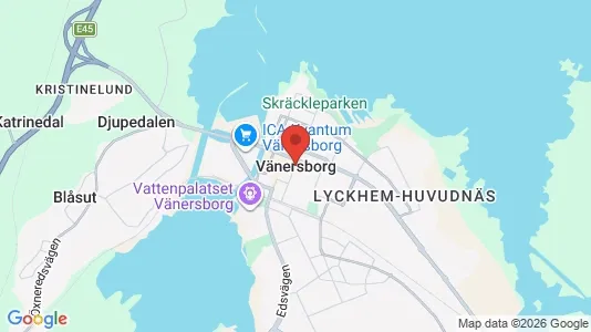 Apartments for rent i Vänersborg - kort over placeringen
