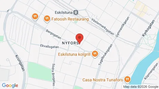 Apartments for rent i Eskilstuna - kort over placeringen