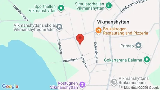 Apartments for rent i Hedemora - kort over placeringen