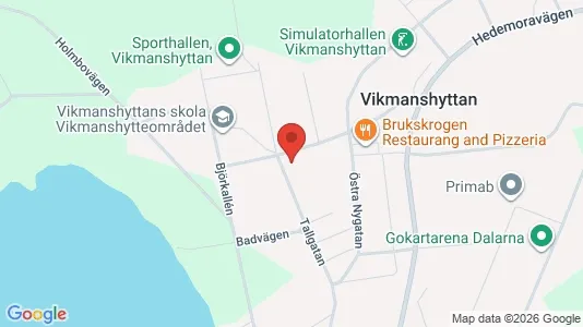 Apartments for rent i Hedemora - kort over placeringen
