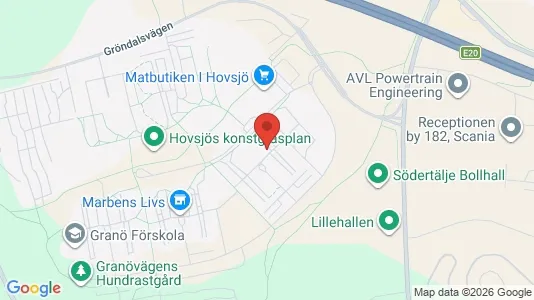 Apartments for rent i Södertälje - kort over placeringen