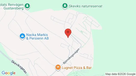 Apartments for rent i Värmdö - kort over placeringen