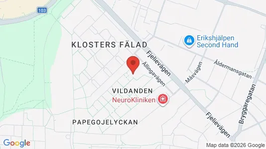 Rooms for rent i Lund - kort over placeringen
