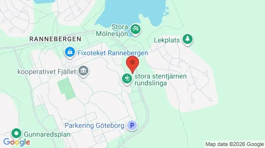 Apartments for rent i Angered - kort over placeringen