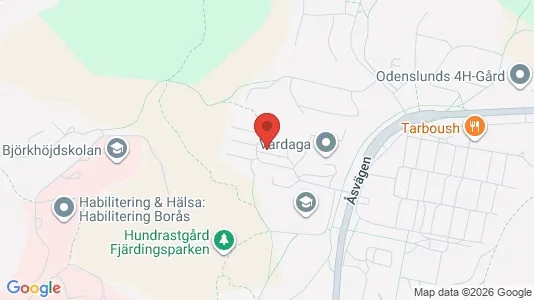 Apartments for rent i Borås - kort over placeringen