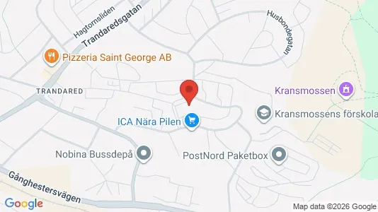 Apartments for rent i Borås - kort over placeringen