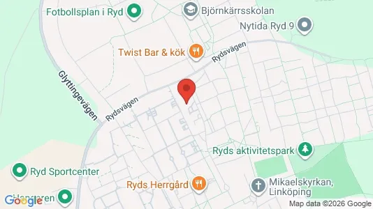 Apartments for rent i Linköping - kort over placeringen