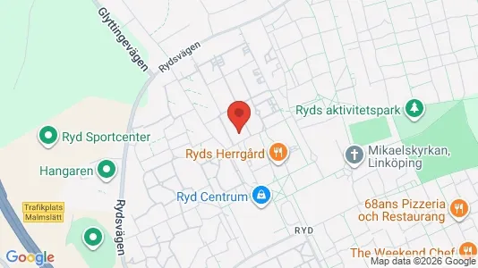 Apartments for rent i Linköping - kort over placeringen