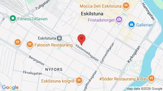 Apartments for rent i Eskilstuna - kort over placeringen