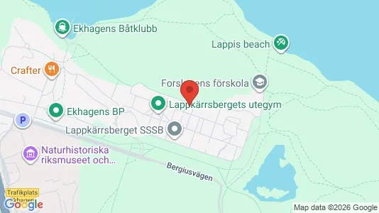 Rooms for rent i Östermalm - kort over placeringen