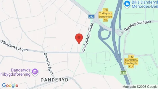 Apartments for rent i Danderyd - kort over placeringen