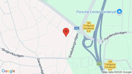Apartments for rent i Danderyd - kort over placeringen