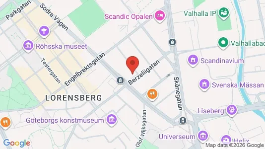 Apartments for rent i Örgryte-Härlanda - kort over placeringen
