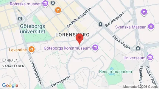 Apartments for rent i Gothenburg City Centre - kort over placeringen