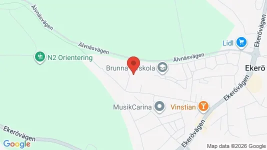 Apartments for rent i Ekerö - kort over placeringen