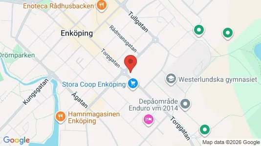 Apartments for rent i Enköping - kort over placeringen