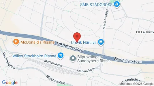 Apartments for rent i Sundbyberg - kort over placeringen