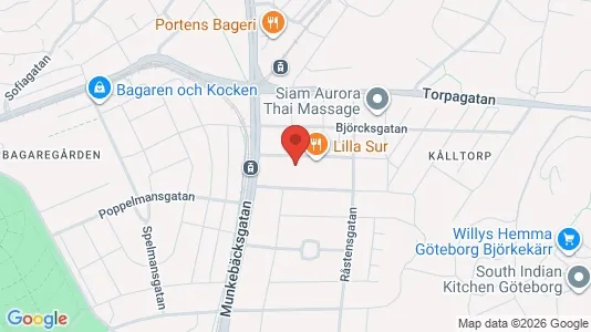 Apartments for rent i Örgryte-Härlanda - kort over placeringen