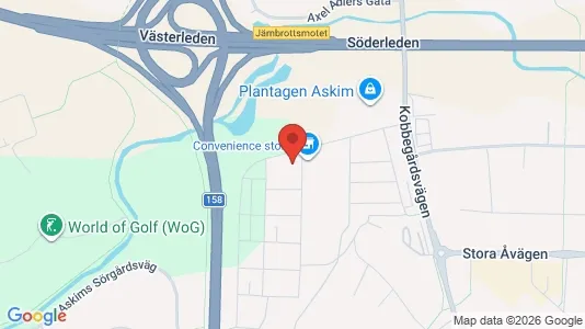 Apartments for rent i Askim-Frölunda-Högsbo - kort over placeringen