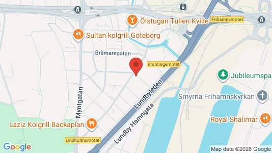 Apartments for rent i Lundby - kort over placeringen