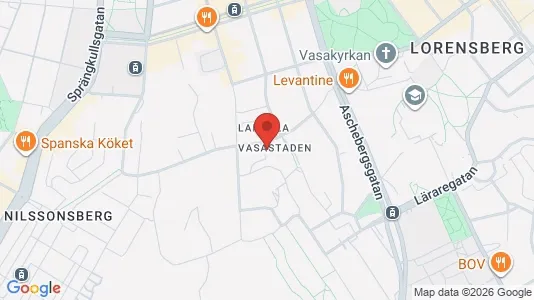 Apartments for rent i Gothenburg City Centre - kort over placeringen