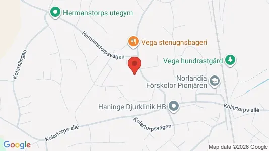 Apartments for rent i Haninge - kort over placeringen