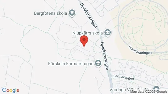 Apartments for rent i Tyresö - kort over placeringen