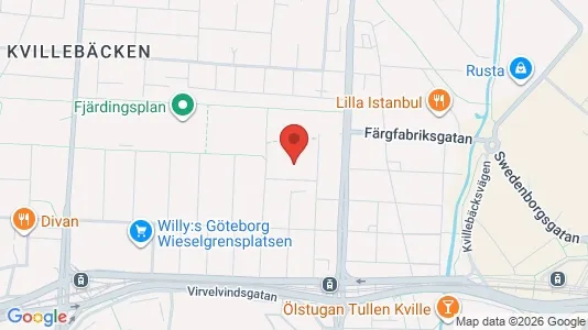 Apartments for rent i Lundby - kort over placeringen