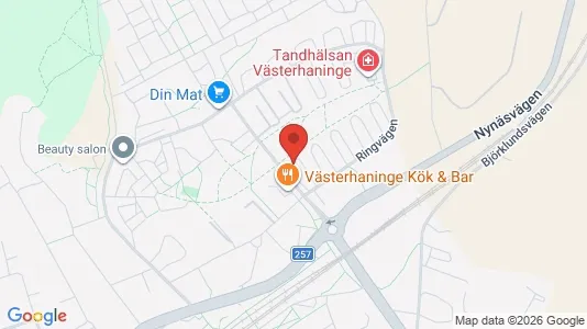 Apartments for rent i Haninge - kort over placeringen