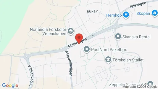 Apartments for rent i Upplands Väsby - kort over placeringen