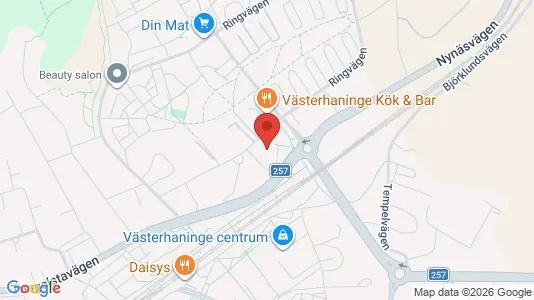 Apartments for rent i Haninge - kort over placeringen