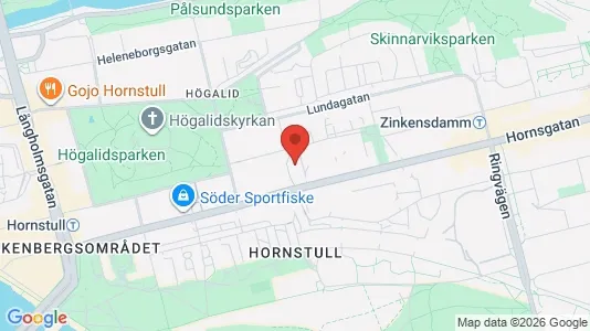 Apartments for rent i Södermalm - kort over placeringen