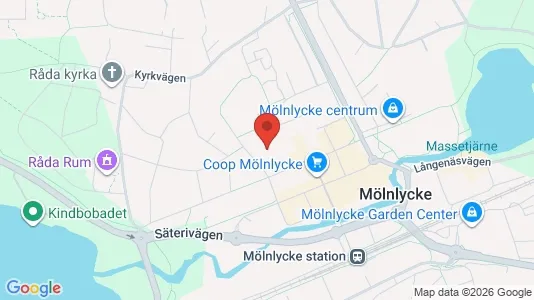 Apartments for rent i Härryda - kort over placeringen