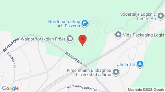 Apartments for rent i Södertälje - kort over placeringen
