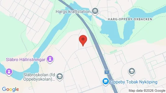 Apartments for rent i Nyköping - kort over placeringen