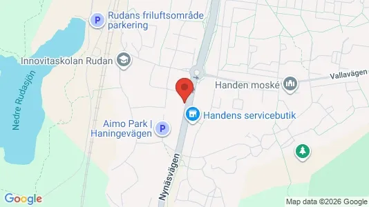 Apartments for rent i Haninge - kort over placeringen