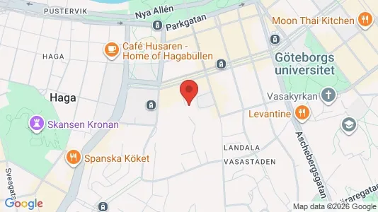 Apartments for rent i Gothenburg City Centre - kort over placeringen