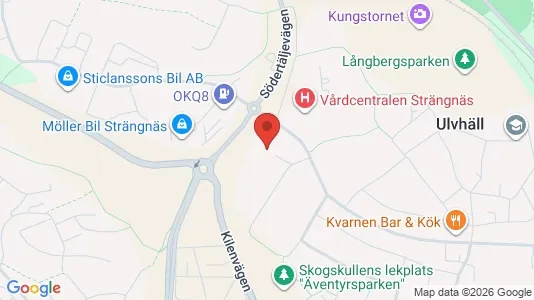 Apartments for rent i Strängnäs - kort over placeringen