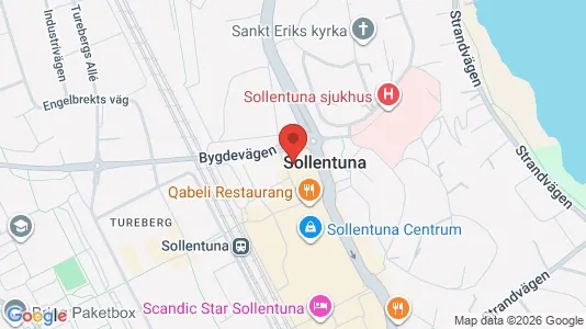 Apartments for rent i Sollentuna - kort over placeringen
