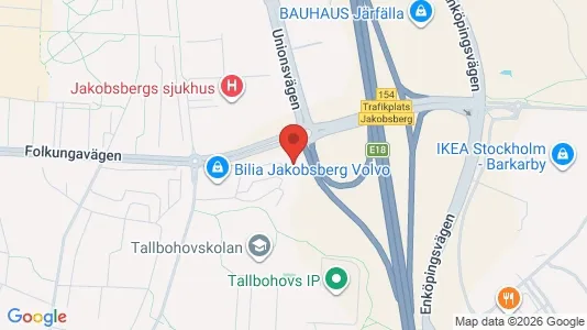 Apartments for rent i Järfälla - kort over placeringen
