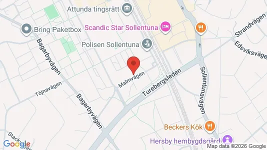 Apartments for rent i Sollentuna - kort over placeringen