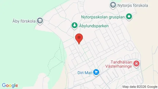 Apartments for rent i Haninge - kort over placeringen