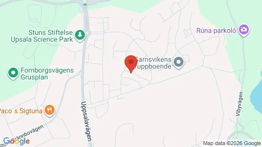 Apartments for rent i Sigtuna - kort over placeringen